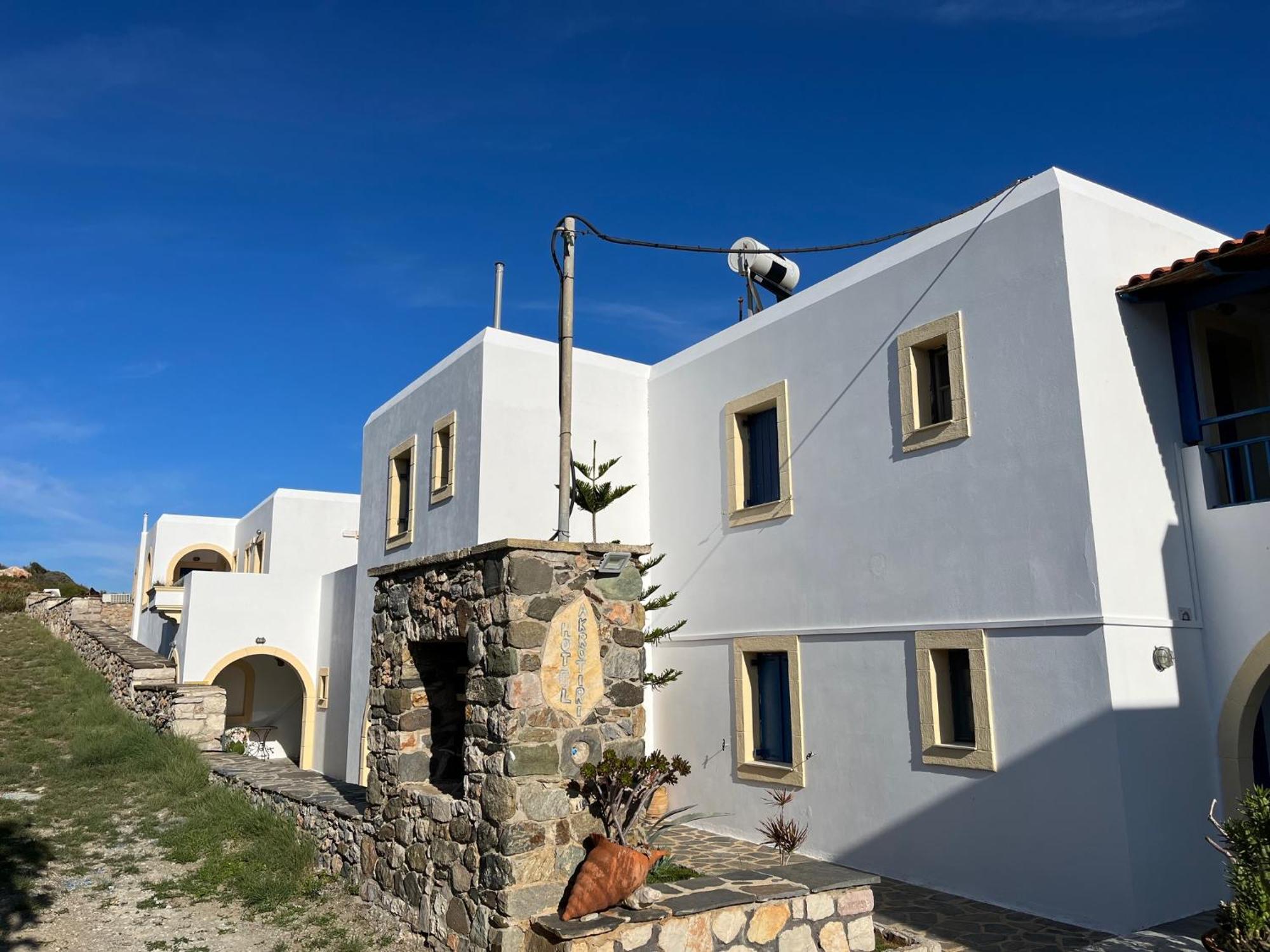 Ξενοδοχειο Ακρωτηρι Hotel Platia Ammos Eksteriør billede